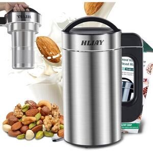 Automatic Nut Milk Maker Machine 50oz(Built-in Strainer), 6-7 Cups Per Batch